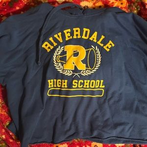 riverdale cropped hoddie